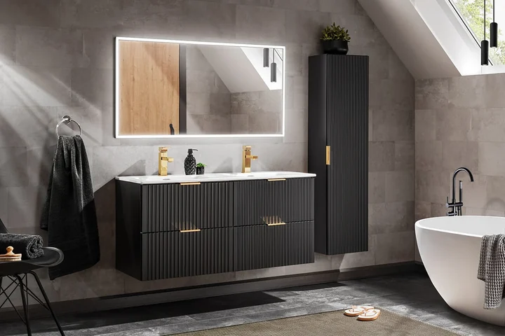 Mobilier de baie Adel Black