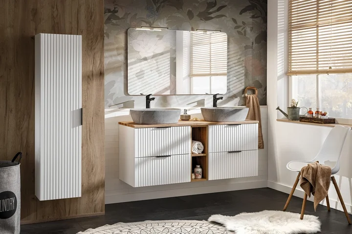 Mobilier de baie Adel White