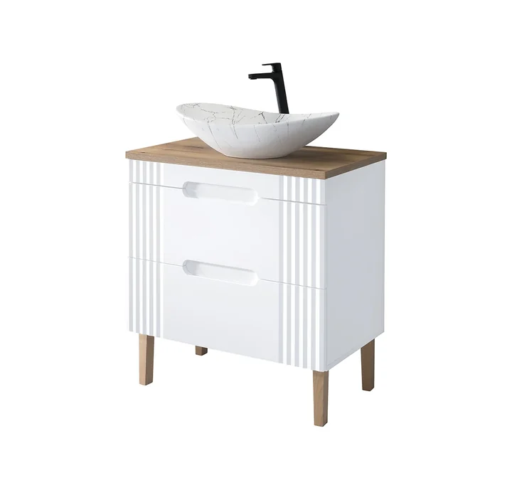 Mobilier de baie Fiji White