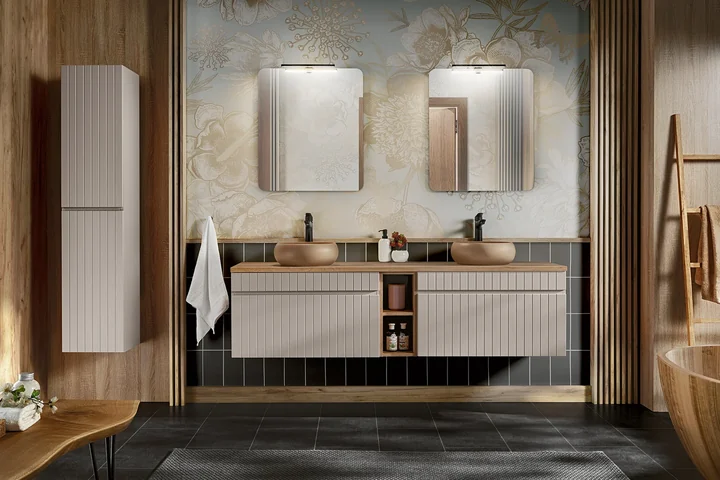 Mobilier de baie Iconic Cashmere