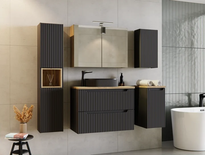Mobilier de baie Nova Black