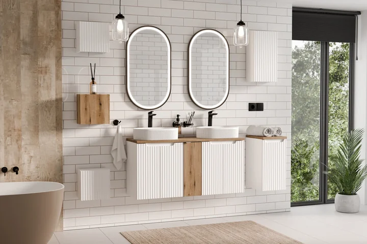 Mobilier de baie Nova White