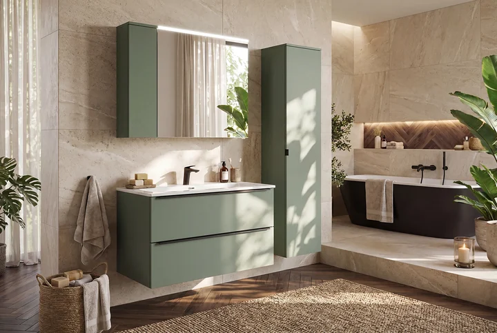 Mobilier de baie Sombra Green