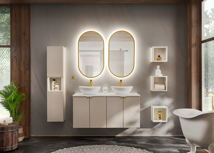 Mobilier de baie Viva Cashmere